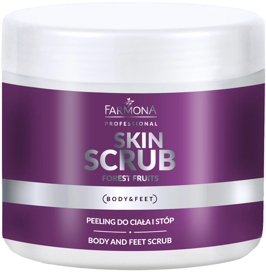 Kūno ir pėdų šveitiklis Farmona Skin Scrub Forest Fruits, 500g