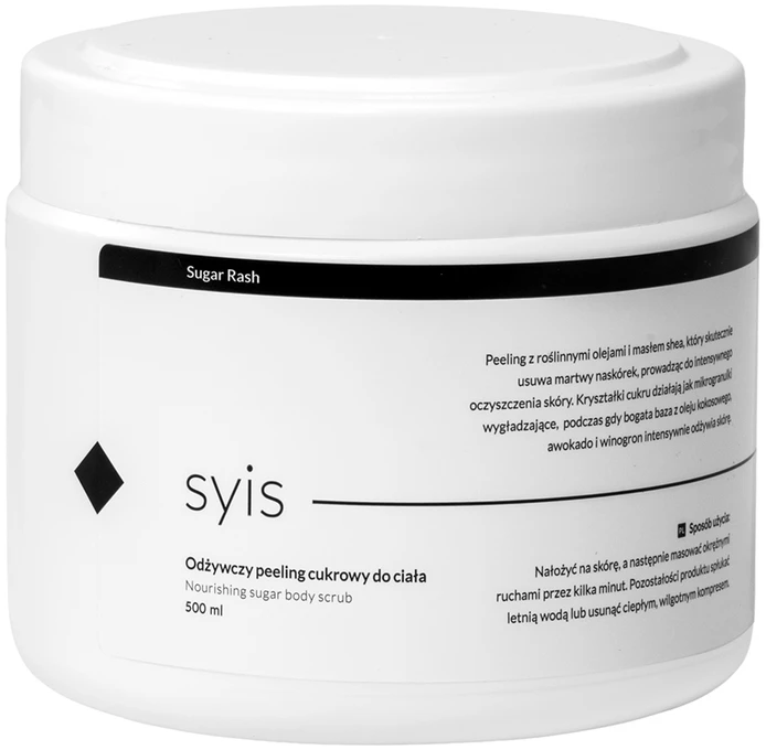 Activeshop Maitinantis cukraus kūno šveitiklis SYIS Sugar Rash 500 ml