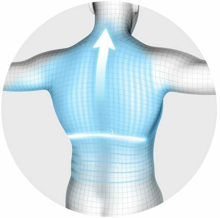 Masažinė sėdynė su kūno skenavimo funkcija Lanaform Bodyscan Massager