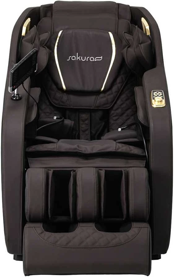 Activeshop Masažinis krėslas Sakura 306A Classic Wood Leather