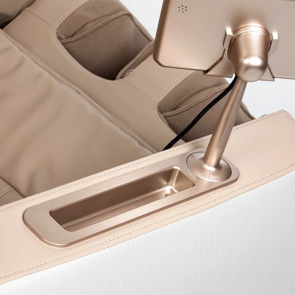 Activeshop Masažinis krėslas Sakura Prime 101 Creamy rusvai gelsvas