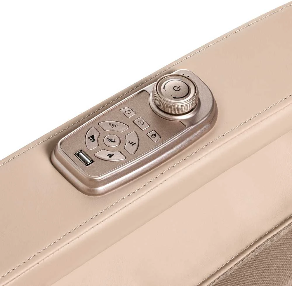 Activeshop Masažinis krėslas Sakura Prime 101 Creamy rusvai gelsvas