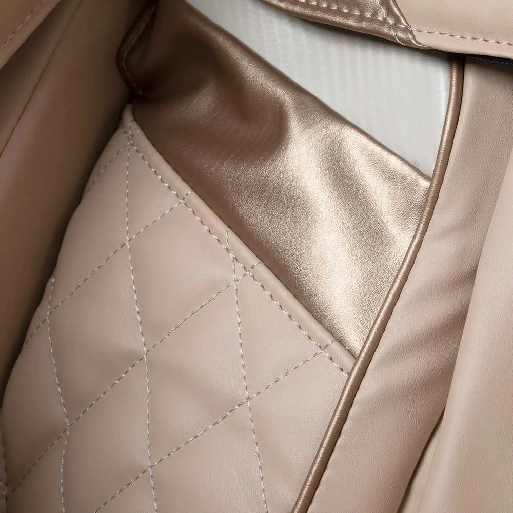 Activeshop Masažinis krėslas Sakura Prime 108 Creamy rusvai gelsvas