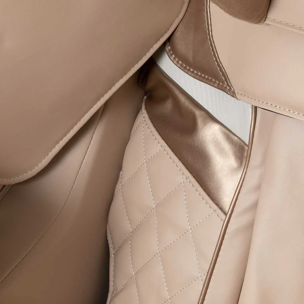 Activeshop Masažinis krėslas Sakura Prime 108 Creamy rusvai gelsvas