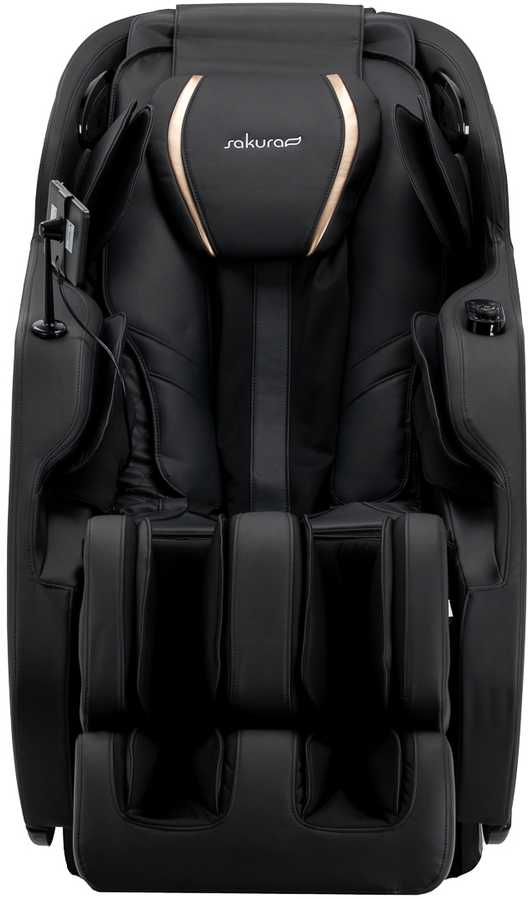 Activeshop Masažo krėslas Sakura Maximus 3D 809 Juodas