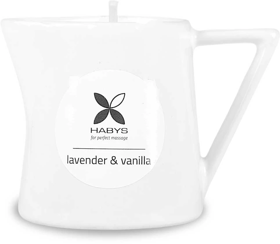 Masažo žvakė Habys Lavender & Vanilla 110 ml