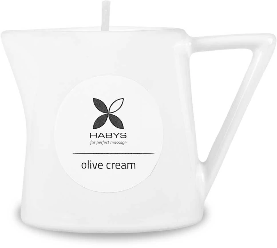 Masažo žvakė Habys Olive Kreminis 110 ml