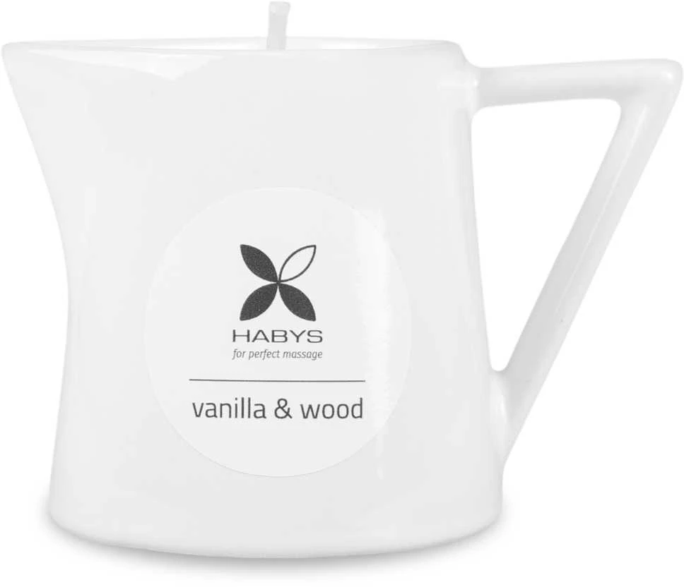 Masažo žvakė Habys Vanilla & Wood 110 ml