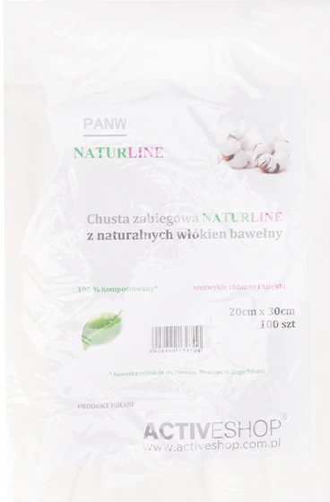 Activeshop Medvilninės servetėlės 20x30cm, 100vnt.