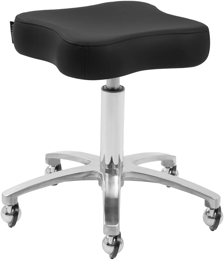 Activeshop Meistro darbo kėdutė Omega Supremo, juoda