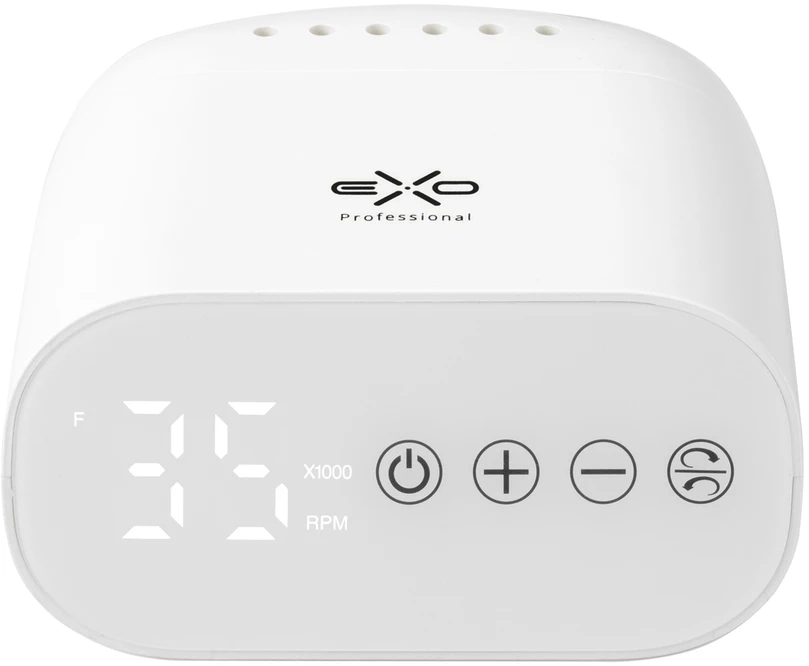 Activeshop Nagų freza manikiūrui Exo Flux, balta