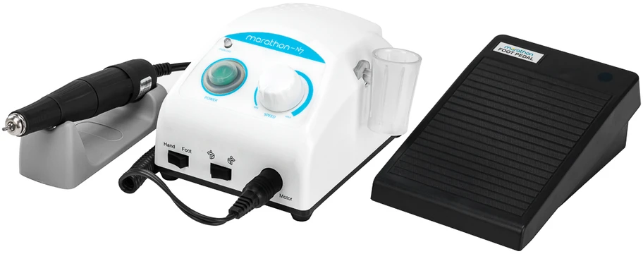 Activeshop Nagų freza Saeyang Marathon N7 + SH37LN 100 W, balta