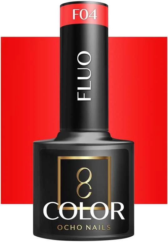 Activeshop Hibridinis nagų lakas OCHO Nails Color F04, 5 g