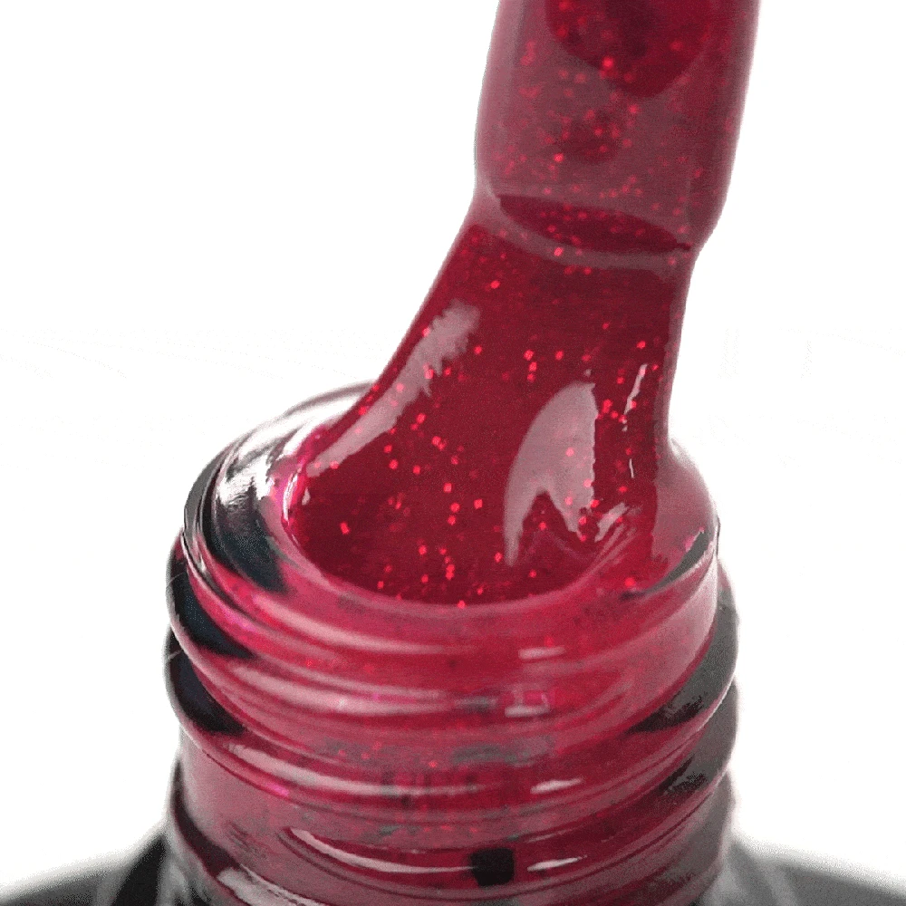 Activeshop Hibridinis nagų lakas Ocho Nails Glitter 206, 5 g