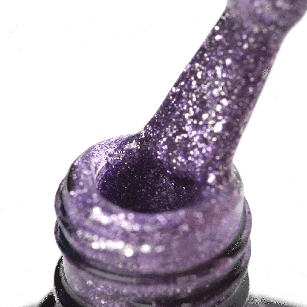 Activeshop Hibridinis nagų lakas Ocho Nails Glitter, G09, 5 g
