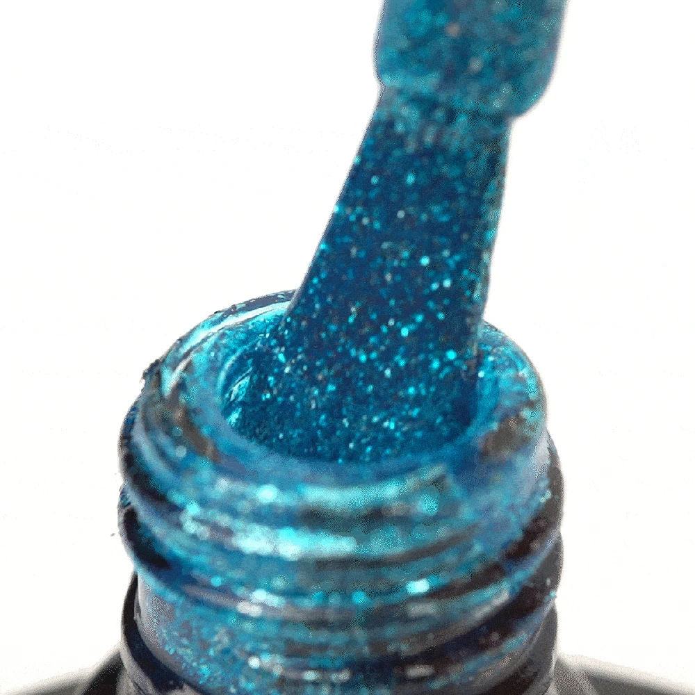 Activeshop Hibridinis nagų lakas Ocho Nails Glitter, G11, 5 g