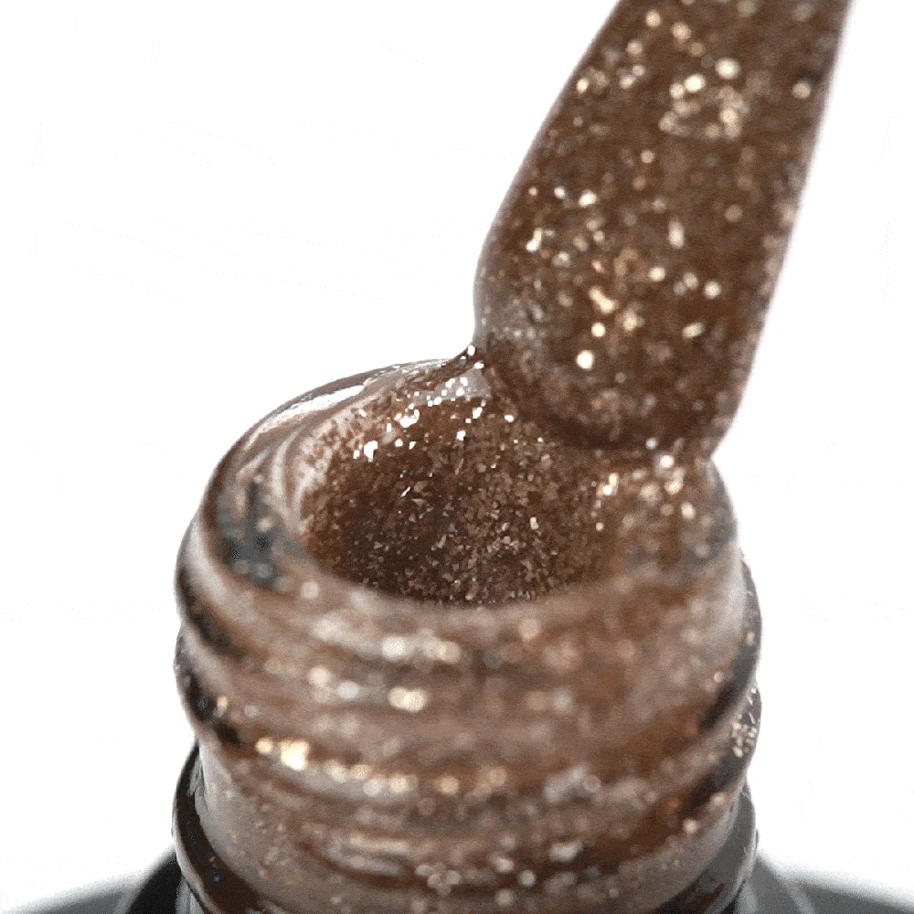 Activeshop Hybridinis nagų lakas Ocho Nails Glitter G06, 5 g