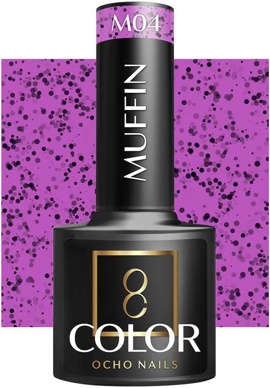 Activeshop OCHO NAILS hibridinis nagų lakas Muffin M04, 5 g