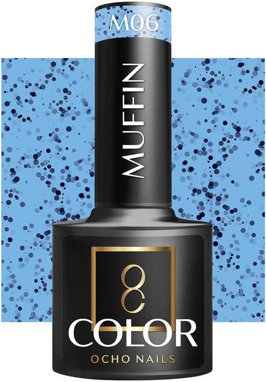 Activeshop OCHO NAILS hibridinis nagų lakas Muffin M06, 5 g