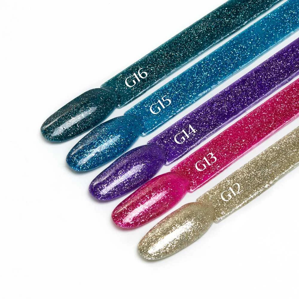 Activeshop OCHO NAILS hibridinis lakas glitter G13 -5 g