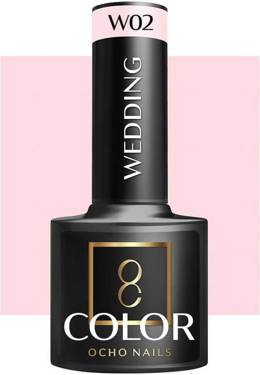 Activeshop OCHO NAILS Hibridinis vestuvinis nagų lakas W02 -5 g