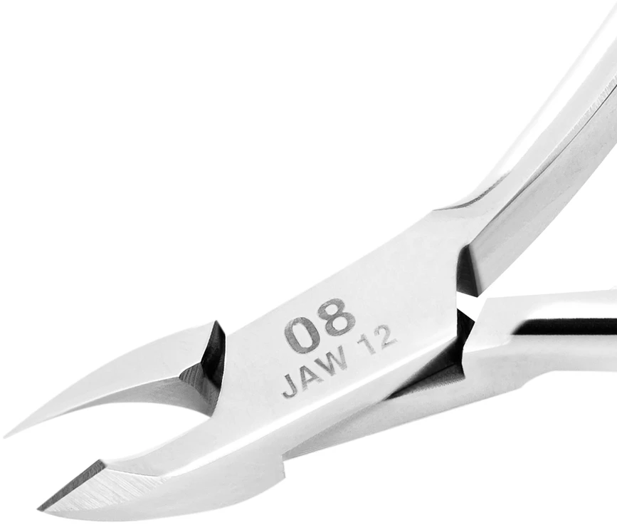 Activeshop Profesionalios manikiūro žnyplutės Ocho Pro, Nr.08 JAW12, 1 vnt.