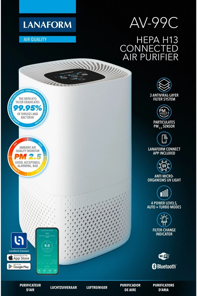 Oro valytuvas Lanaform Smart Oro valytuvas AV-99C