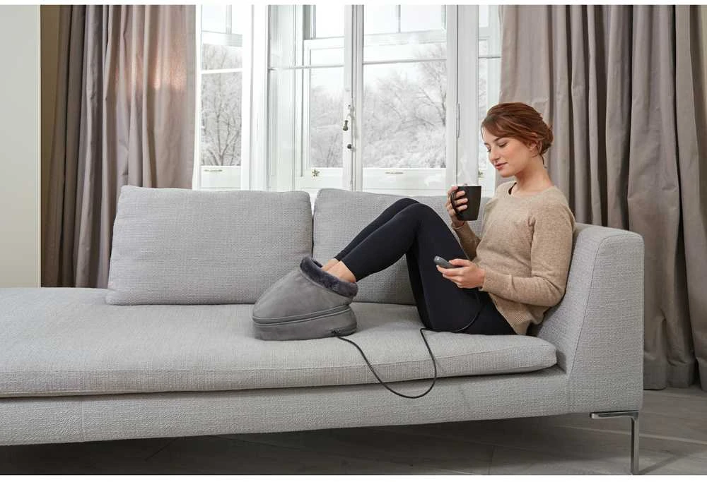 Pėdų masažuoklis-šildyklė Lanaform 2-in-1 Shiatsu Comfort