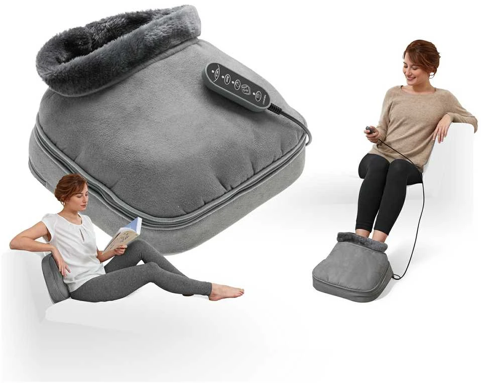 Pėdų masažuoklis-šildyklė Lanaform 2-in-1 Shiatsu Comfort