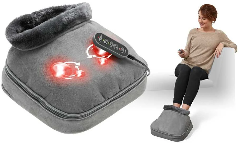 Pėdų masažuoklis-šildyklė Lanaform 2-in-1 Shiatsu Comfort