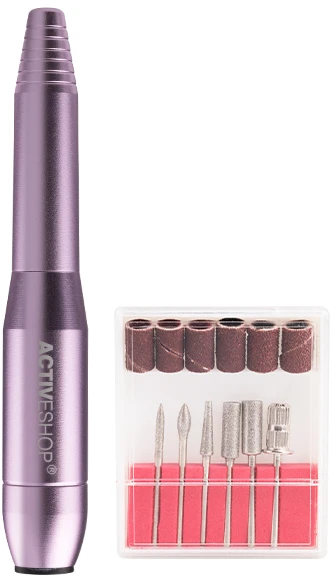 Activeshop Manikiūro rinkinys, poliruoklis Mini Pro 203