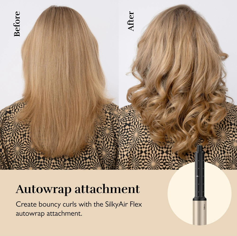 Plaukų džiovintuvas ir formavimo prietaisas Silk'n SilkyAir Flex 8-in-1
