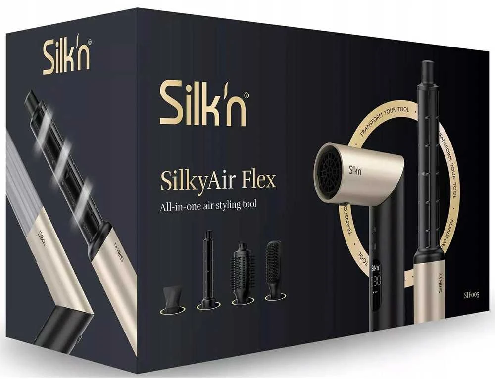 Plaukų džiovintuvas ir formavimo prietaisas 5-in-1 Silk'n SilkyAir Flex