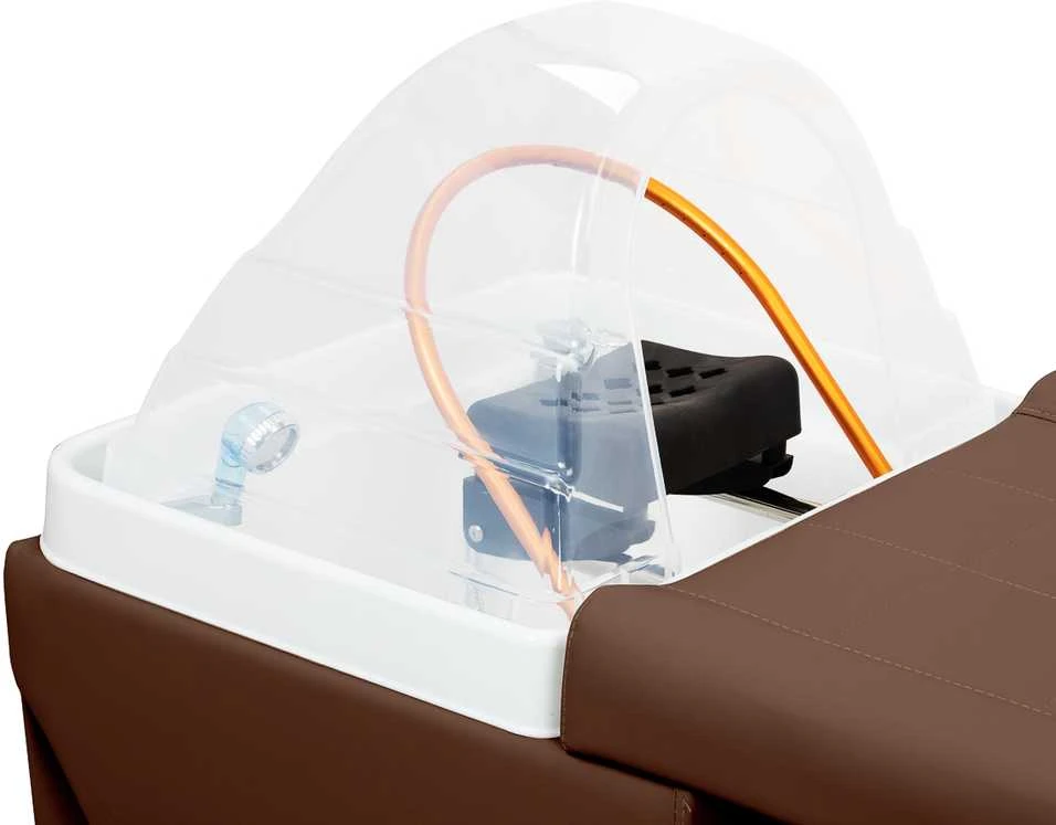 Activeshop Plaukų plovimo gultas su Head SPA funkcija Gabbiano Maldives Brown