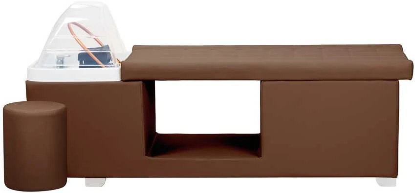 Activeshop Plaukų plovimo gultas su Head SPA funkcija Gabbiano Maldives Brown