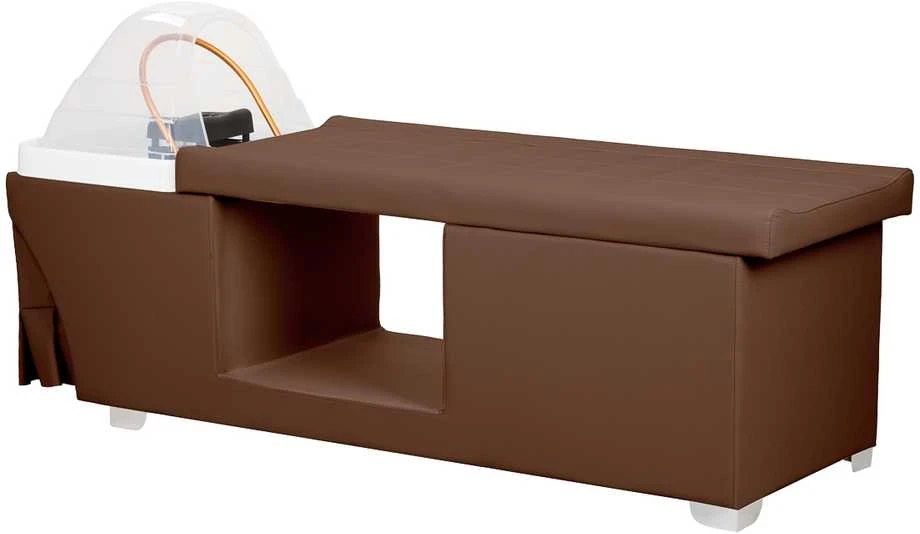 Activeshop Plaukų plovimo gultas su Head SPA funkcija Gabbiano Maldives Brown