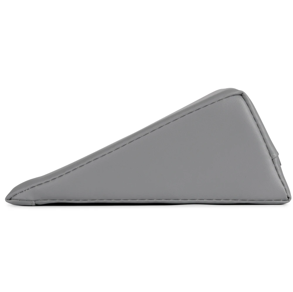Pleišto formos masažo pagalvėlė Habys Vinyl Flex 20×15×10 cm, pilka