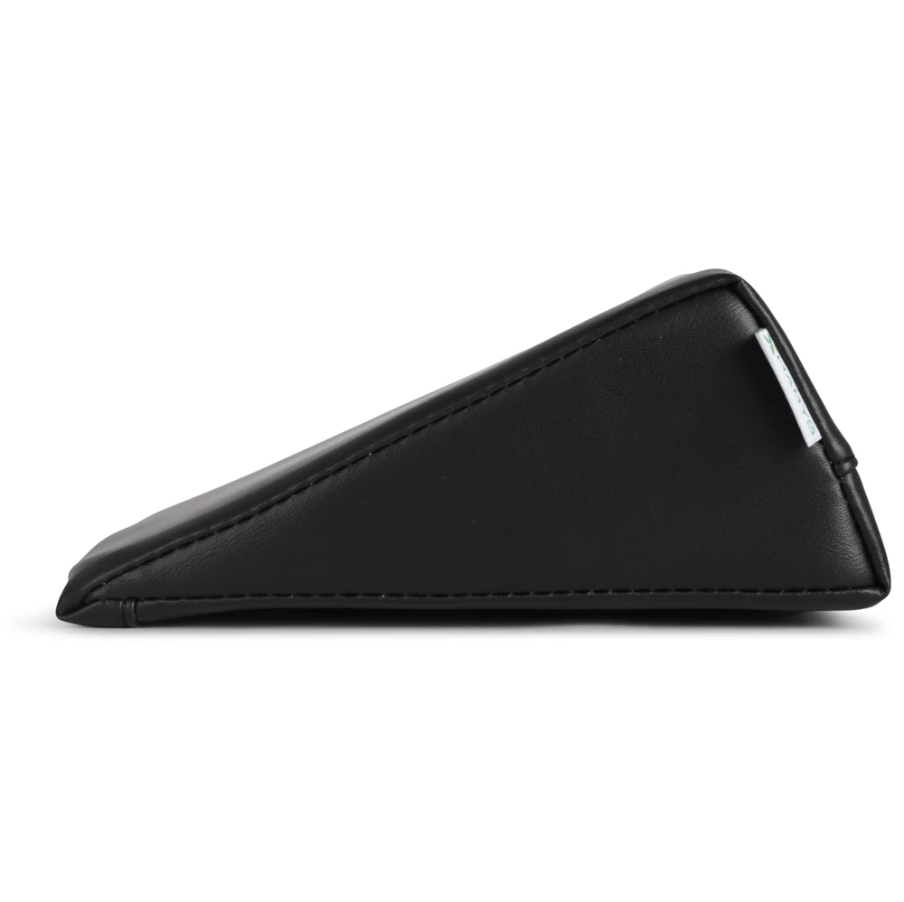 Pleišto formos masažo pagalvėlė Habys Vinyl Flex 20×15×10 cm, juoda