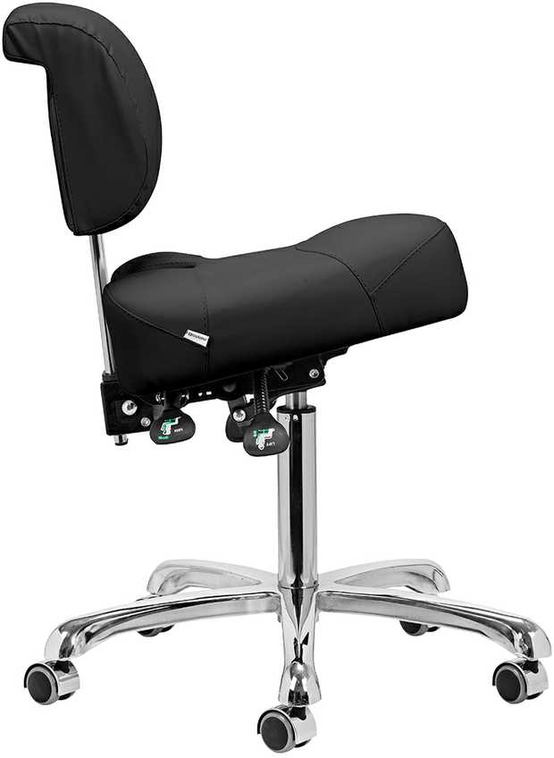 Activeshop Podologinė meistro kėdutė Giovanni 1005 Juodas
