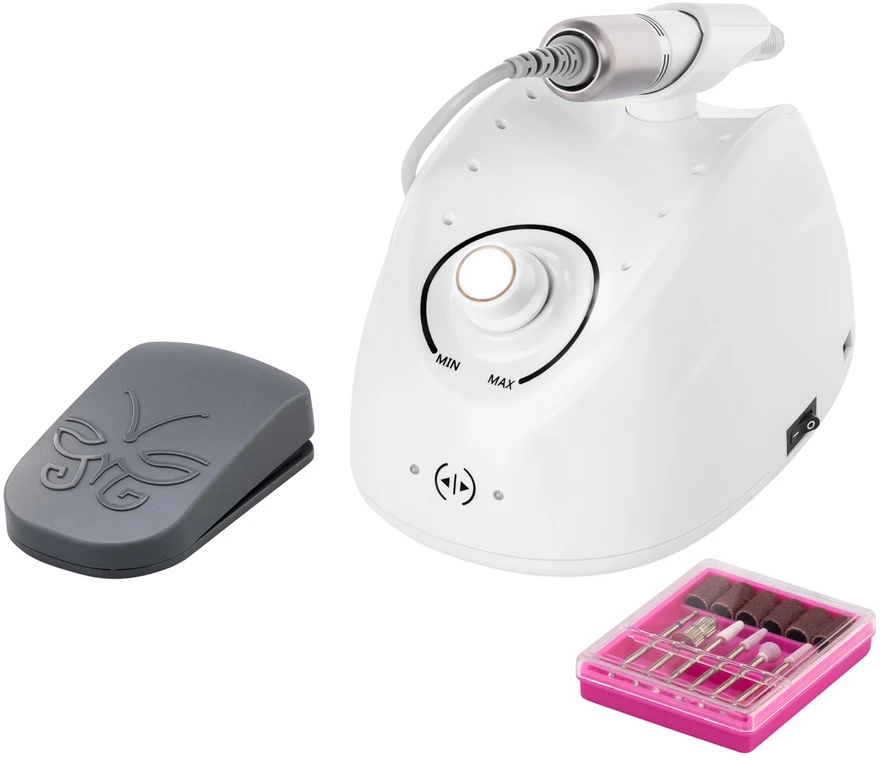 Activeshop Profesionali nagų freza Exo Power Max 60W su antgaliu H200