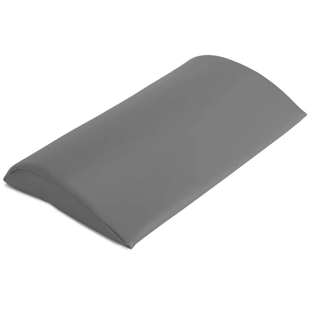 Pusapvalė juosmens masažo pagalvėlė Habys Touch Core 40×25×5 cm kieta, pilka