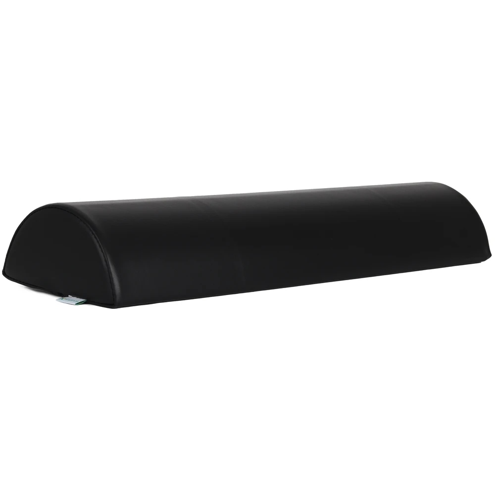 Pusapvalė masažo pagalvėlė Habys Vinyl Flex 60×19×9 cm, juoda