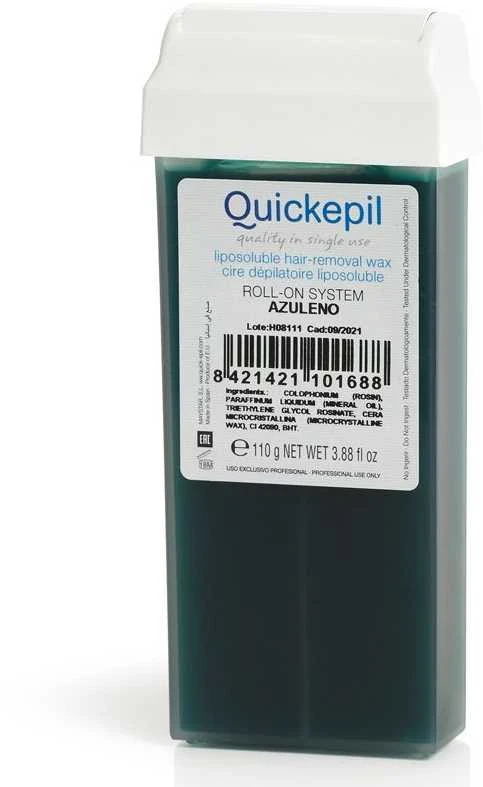 Activeshop Ritininis vaškas depiliacijai Quickepil Azulene, 110 g