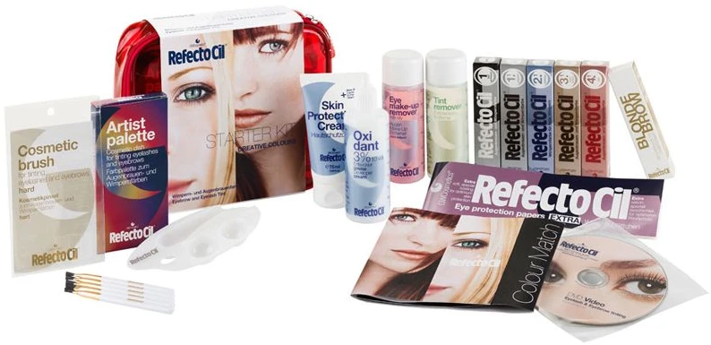 Activeshop „RefectoCil“ pradedančiųjų rinkinys „Creative Colours“ antakių dažai moterims, 150 ml