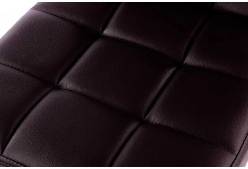 Restpro Baro kėdė CHOCOLADE ECO LEATHER CHROME BROWN