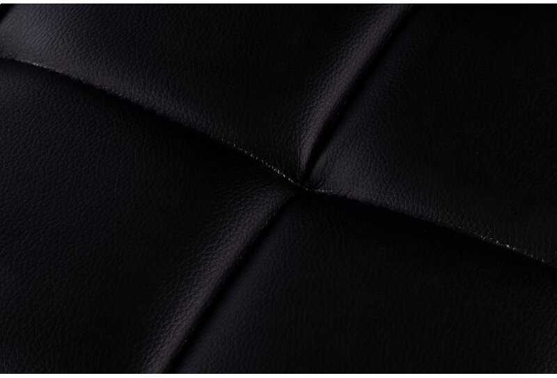 Restpro Baro kėdė PROVANCE ECO LEATHER CHROME Juodas