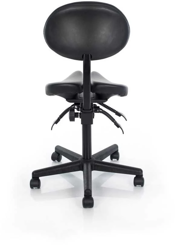 Restpro Kosmetologinė meistro kėdė Professional Massage Master with Backrest Juodas