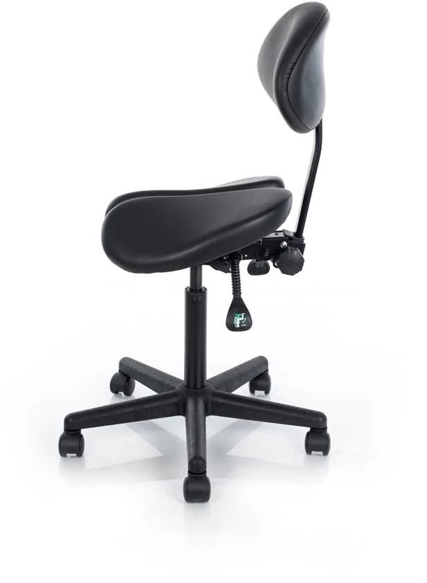 Restpro Kosmetologinė meistro kėdė Professional Massage Master with Backrest Juodas