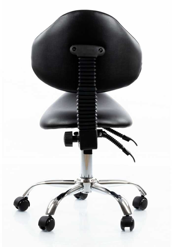 Restpro Kosmetologinė meistro kėdutė Salon Professional Expert 3 (Juodas)