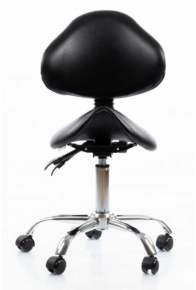Restpro Kosmetologinė meistro kėdutė Salon Professional Expert 3 (Juodas)